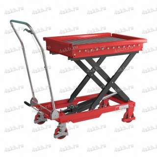 Тележку с подъемной платформой