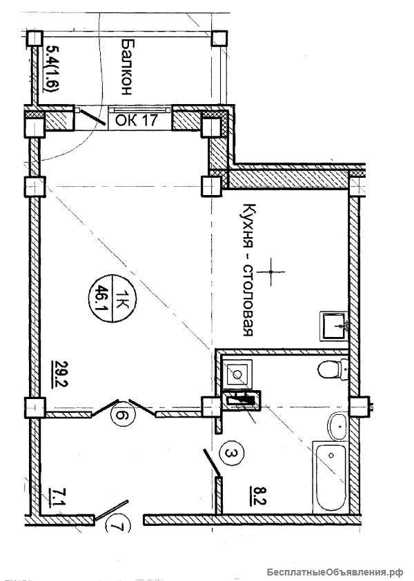 1 ком.квартиру