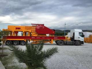 Мобильная щековая дробилка