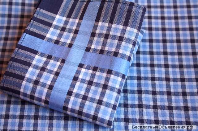 Носовые платки в клетку