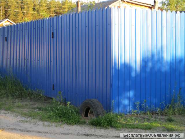 Решетки, двери, заборы, ставни, навесы