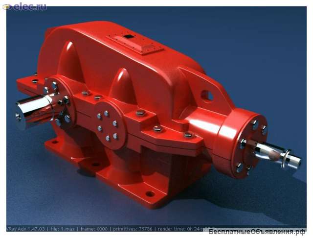 Редукторы КЦ2-500, КЦ2-750, КЦ2-1000, КЦ2-1300
