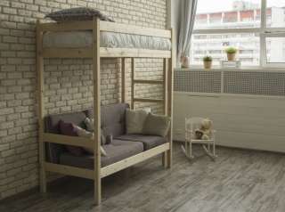 Кровать чердак с диваном Ланто