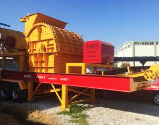 Мобильная кубиковая дробилка