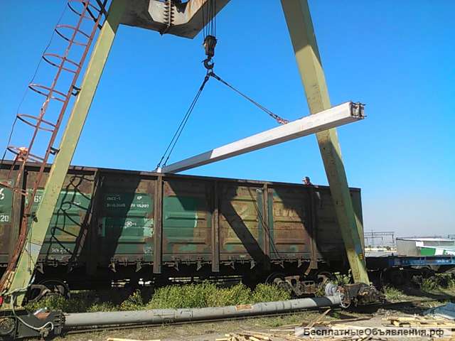 Погрузо-разгрузочные работы на железнодорожных станциях Крымской ж. д.