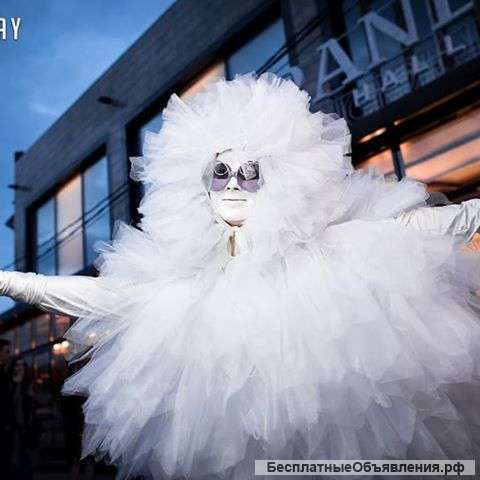 Светящиеся фьеки - пушистики на мероприятие