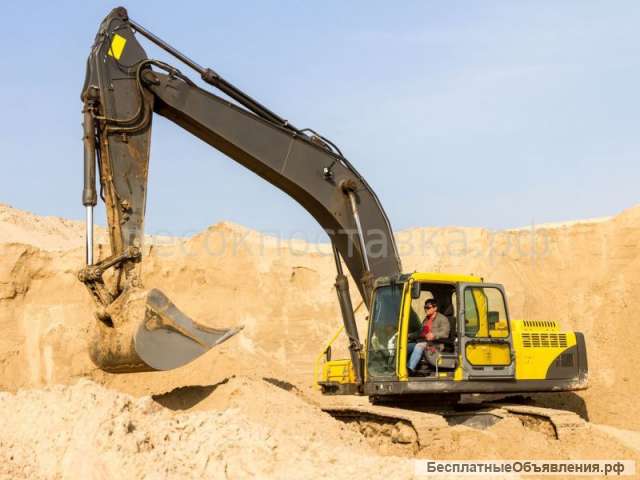 Песок для строительных работ недорого