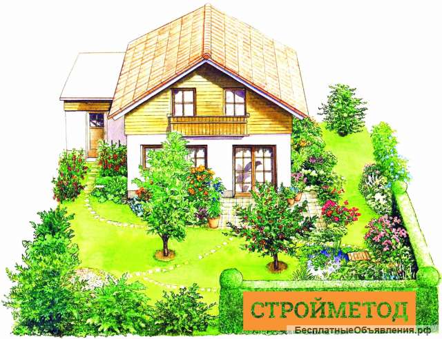 Благоустройство дачных участков, домов