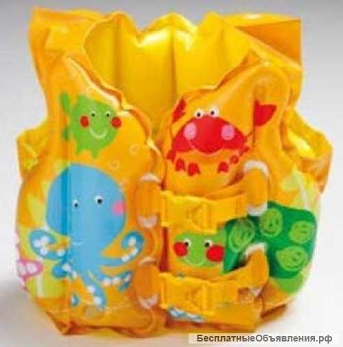 Для плавания - жилет Морские обитатели