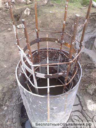 Каркасы для буронабивных свай