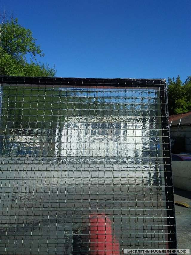 Стеклопакеты из армированного стекла, производство