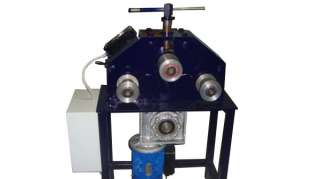 Трубогиб профильной трубы ТВ-8 Электрический двухсторонний