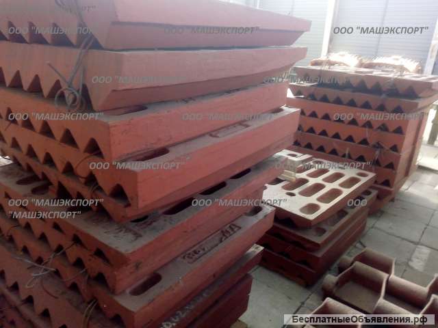 Плиты дробящие, распорные СМД-110,111,118 и СМ-16Д