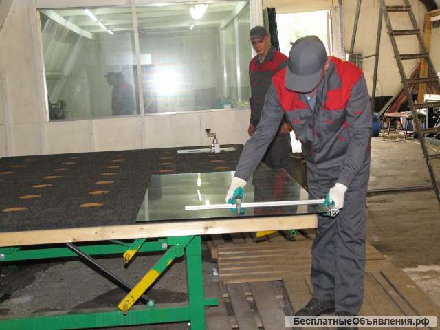 Изготовление и замена разбитого стеклопакета
