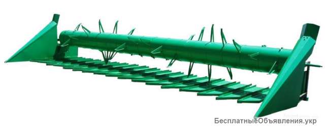 Жатка для уборки подсолнуха. Приставка для подсолнечника ПС.