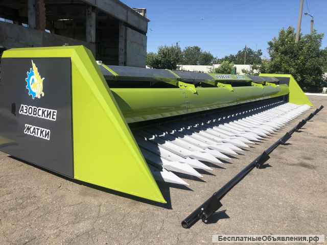 Жатка для уборки подсолнуха. Приставка для подсолнечника ПС.