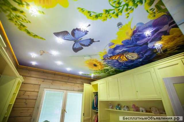 Натяжные потолки