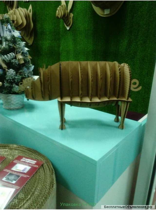 Подставка для бумаг "Свинка"