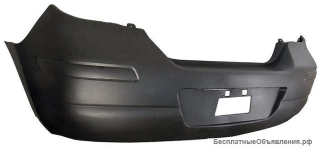 Nissan Tiida 07-14 Бампер задний HBK 85022EM00J для Тиида