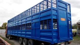 Двухэтажный полуприцеп для перевозки животных - скотовоз SCHMITZ