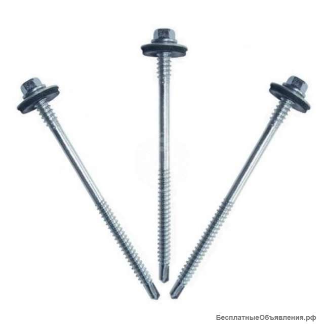 Саморезы для крепления сендвич - панелей оптом. Саморезы по дереву. Саморезы по металлу.