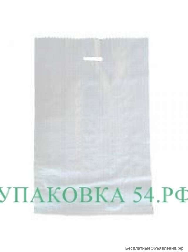 Мешок полипропиленовый с пробивной ручкой (принт)