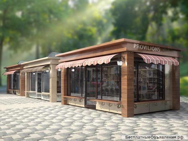 Торговые павильоны на заказ в Щёкино