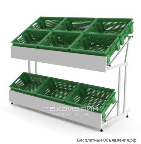 Стеллаж для овощей и фруктов