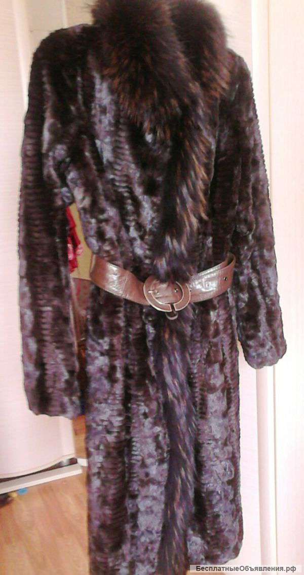 Шуба из норки