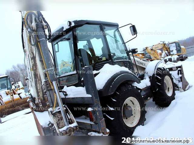 Экскаватор погрузчик TEREX 970, 2011 г, 5300 м/ч, 3 ковша