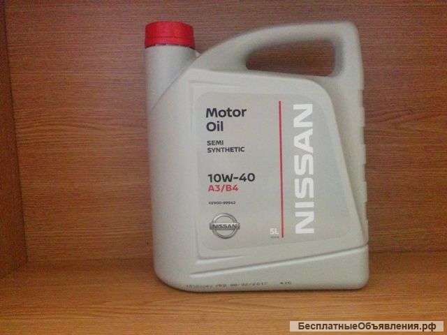 Масло моторное NISSAN NEW 5W40 5л