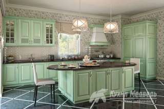 Кухни из массива по индивидуальному проекту