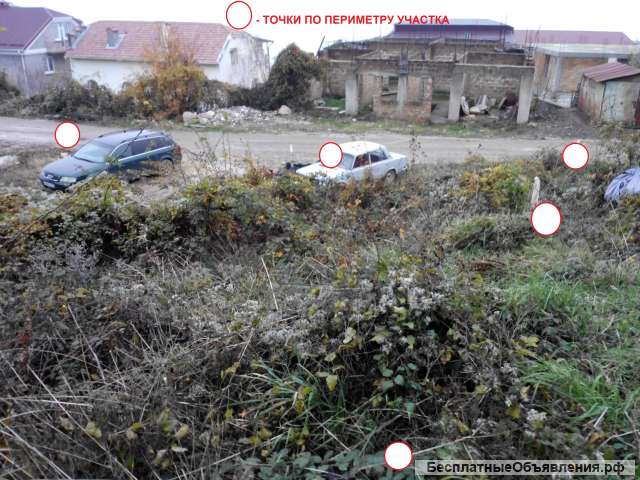 Обмен или Продажа - Участок под Индивидуальное жилое строительство в центре Ялты, Крым