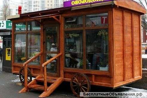 Изготавливаем киоск - карета любой сложности