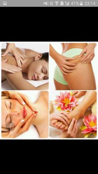 Массаж надому и в салоне