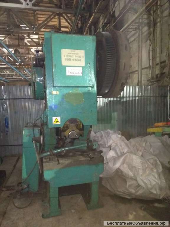 Пресс кривошипный КД2130