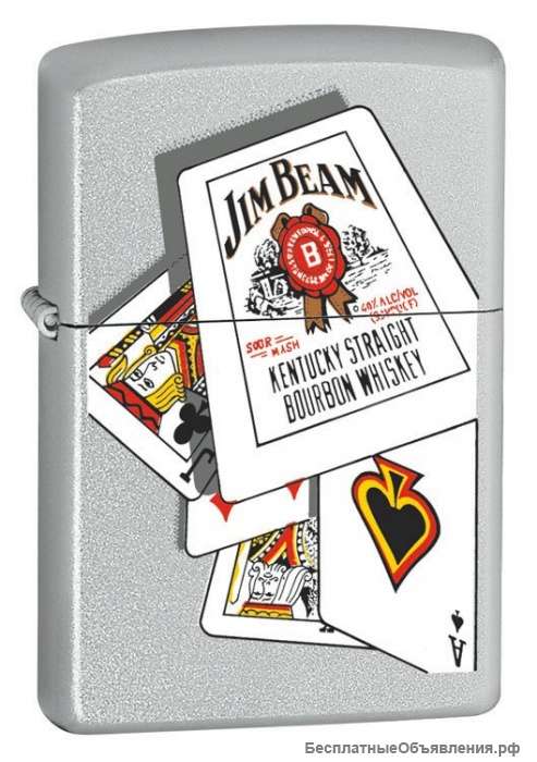 Зажигалка Zippo 20755 Jim Beam Cards