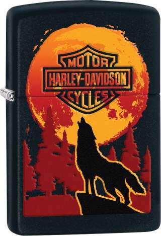 Зажигалка Zippo 7767 Harley Davidson Wolf