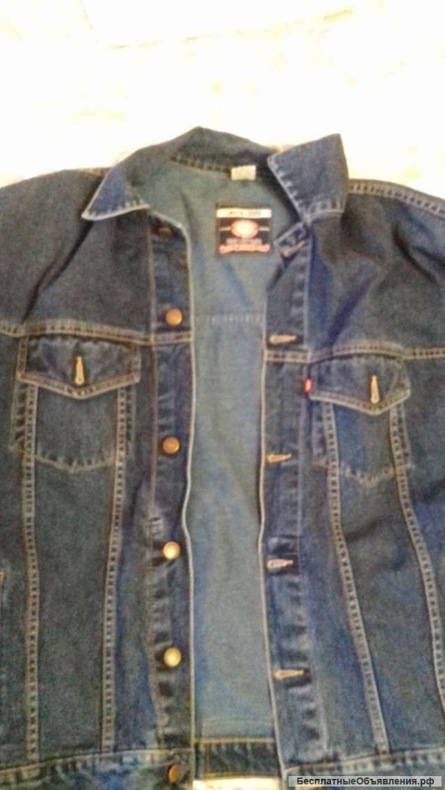 Куртка джинсовая LEVI"S лето размер 56