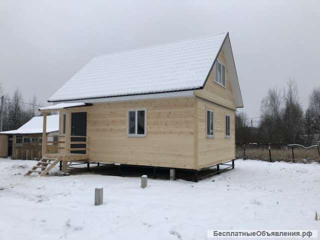 Зимний дом 80 м2 с участком 8 соток