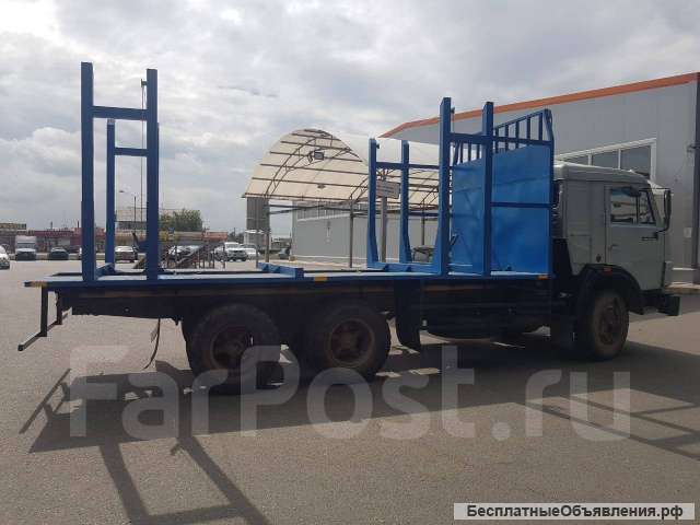 Сортиментовозная, лесовозная площадка в Красноярске