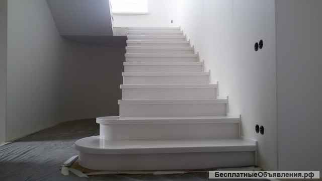 Лестница из искусственного камня