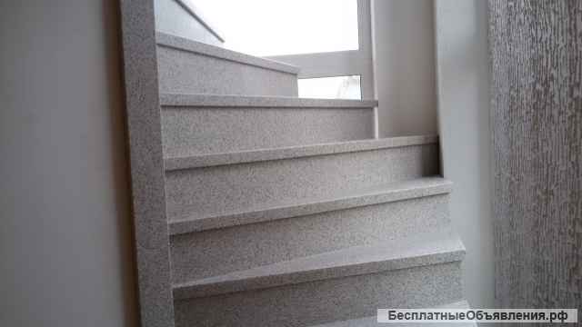 Лестница из искусственного камня