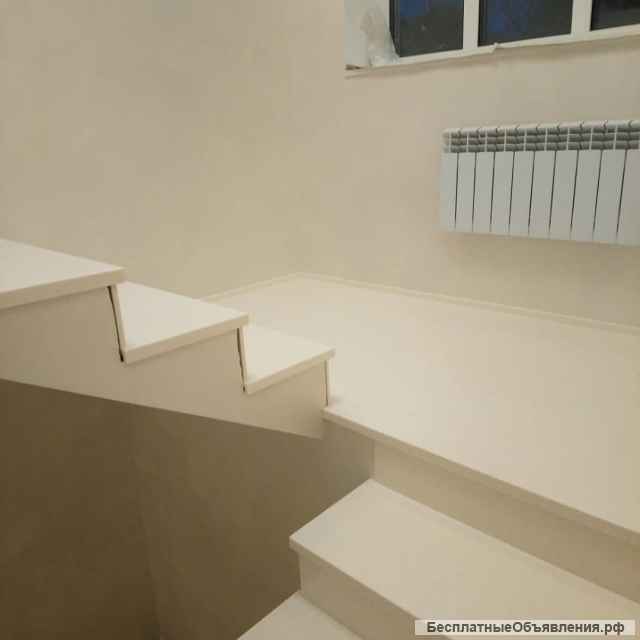 Лестница из искусственного камня