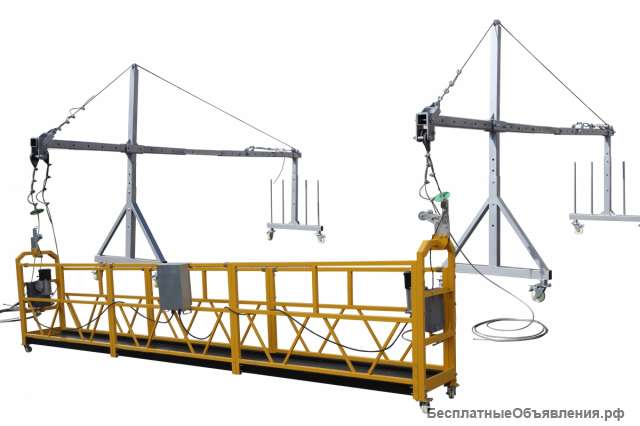 Фасадный подъемник, люлька строительная