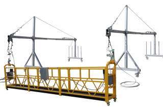 Фасадный подъемник, люлька строительная