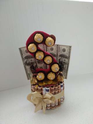 Букет из конфет