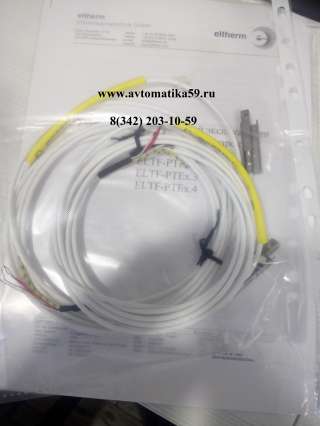 ELTF-PTEx2, Pt100EEx, e4-Leiter, 3m PTFE, ELTF-PTEx.4, 2xPT100 3-wires, 3m connection cable, ELTF-P