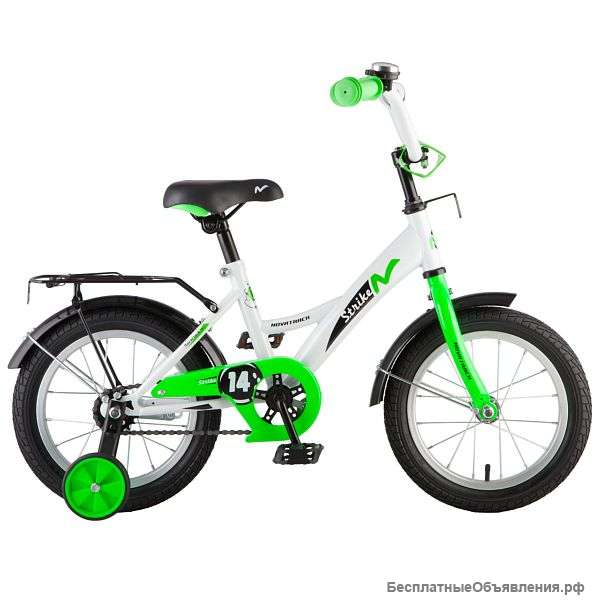 Новый детский велосипед Novatrack