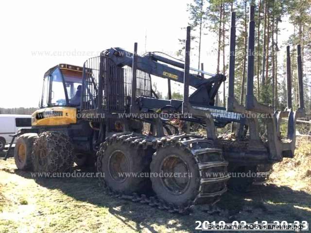 Форвардер PONSSE ELK, из Европы